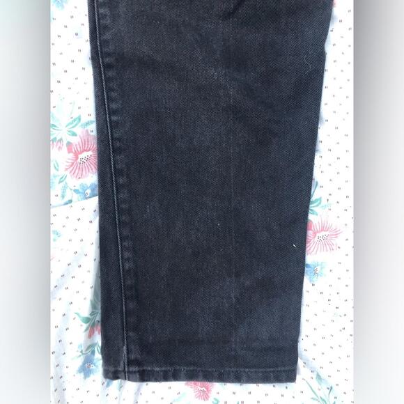 Vintage High Waisted Rocky Mountain 100% Cotton Grey Denim Jeans - Picture 7 of 9